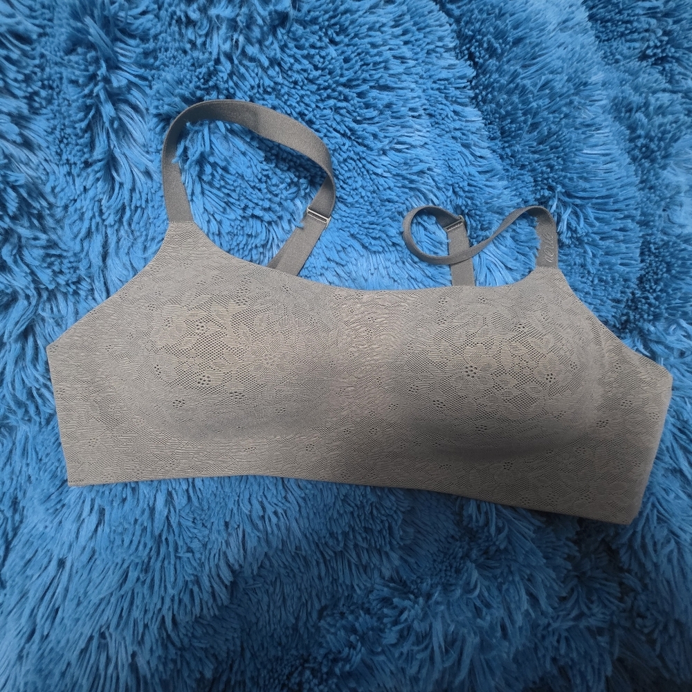 Aerie Smoothiez Lace Bra-ish Wireless Bralette Size Large - Picture 5 of 12